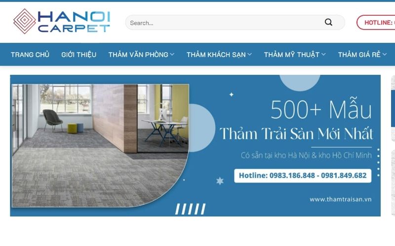 Hanoi Carpet - Đơn vị cung cấp thảm dẫn lối