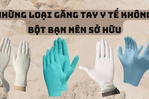 Găng Tay Cao Su Y Tế Nitrile Không Bột