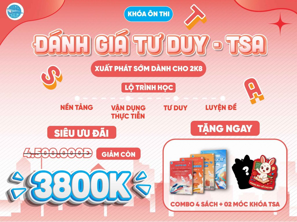Khóa ôn thi đánh giá tư duy