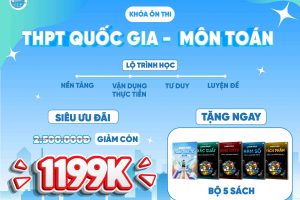 Khóa học ôn thi môn Toán THPTQG 2026: Lộ trình chinh phục 9+ từ ILP