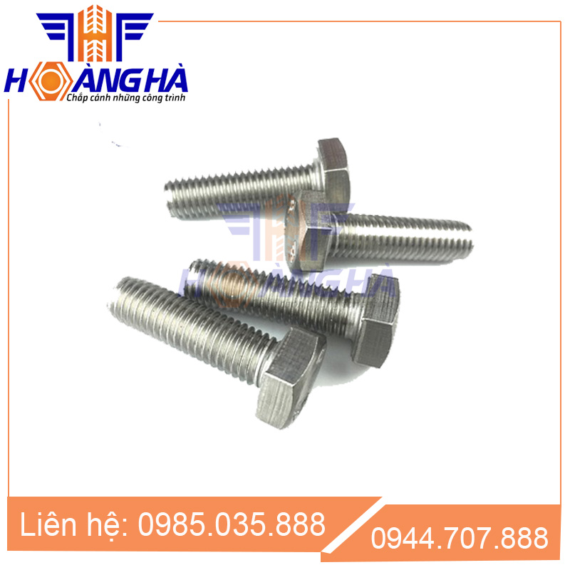 Khám phá cấu tạo và hình dáng bu lông M20x80 Inox
