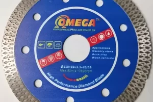 Lưỡi cắt bê tông Omega Hà Nội – Giải pháp cắt bê tông bền bỉ, chính xác cho mọi công trình